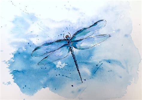 Painting Dragonflies Dragonfly Lore For Artists Diane Antone Studio