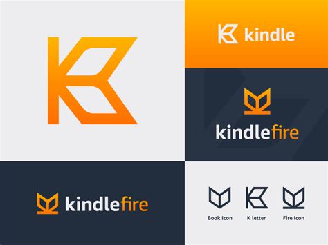 Amazon Kindle Rebrand Logo By Jordan Jenkins On Dribbble