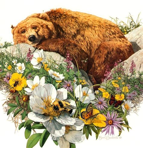 Bev Doolittle Art Bear Art Bev Doolittle Bear Illustration