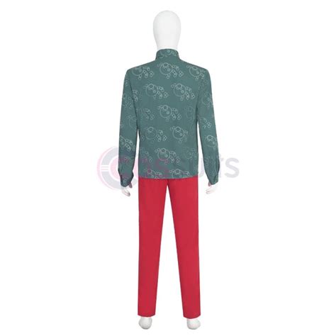 Arthur Cosplay Costumes Joaquin Phoenix Red Cosplay Suit Cossuits