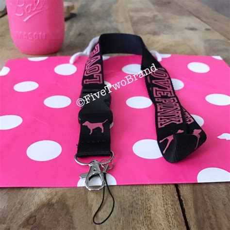 Pink Victorias Secret Accessories Love Pink Lanyard Poshmark