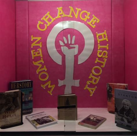 Women S History Month Easy And Striking Library Displays School Library Displays Women In