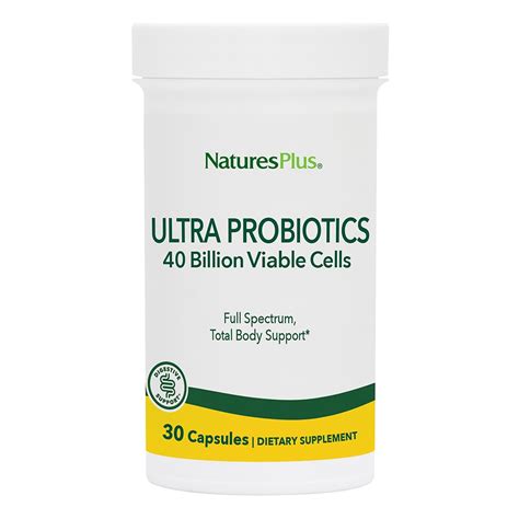 Naturesplus Ultra Probiotics Maximum Strength 40 Billion Cells 30