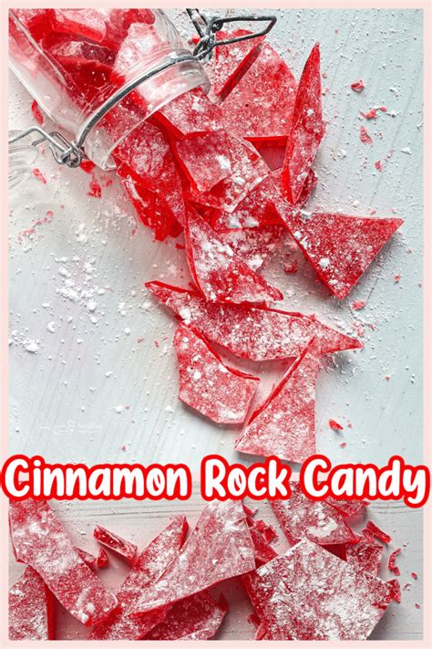 Old Fashioned Cinnamon Rock Candy