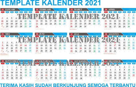 Kalender Hijriyah 2021 Pdf Download Template Kalender Masehi Dan
