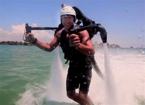 Jetlev R200 Water Jet Pack Takes Tlx To New Heights Autoblog Water