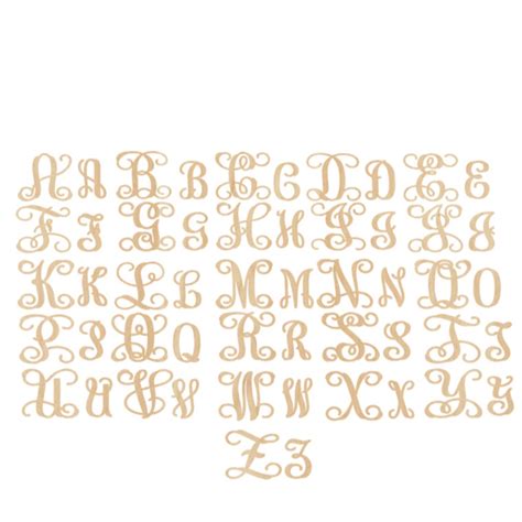 Unfinished Wood Danielle Frame Monogram Name Word Custom | Etsy