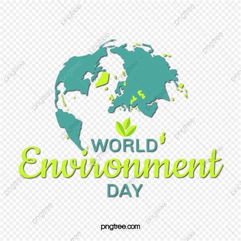 World Environment Day Vector Art Png Creative Fonts For World