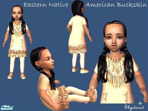 Sims 4 Native American Child Clothing