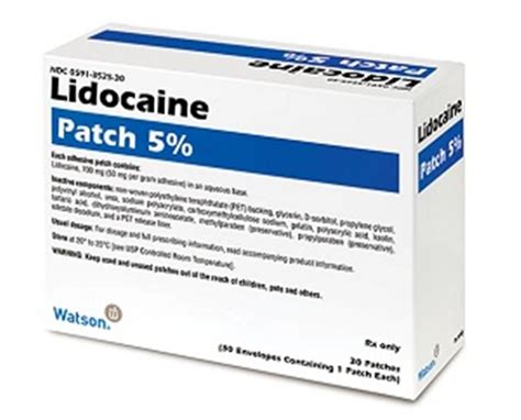 Lidocaine Patch 5 30pack Actavis 242565