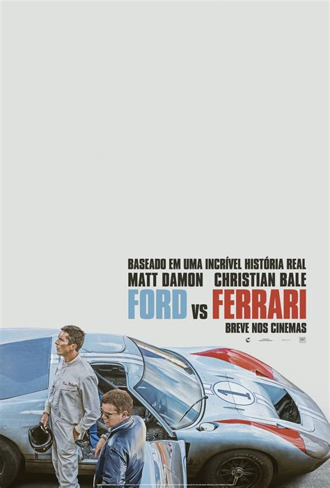 In the silver corner, we have a ferrari 488 pista with a full. Ford vs Ferrari: trailer do filme com Christian Bale e Matt Damon | Minha Série