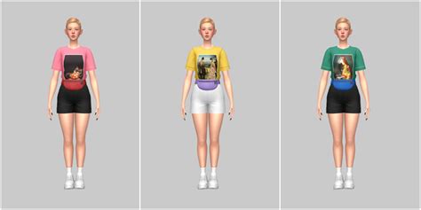 Fanny Pack Combo Female The Sims 4 Create A Sim Curseforge