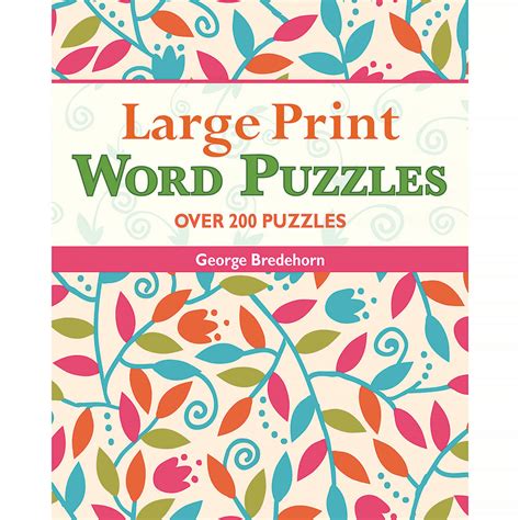 Large Print Word Puzzles Spilsbury