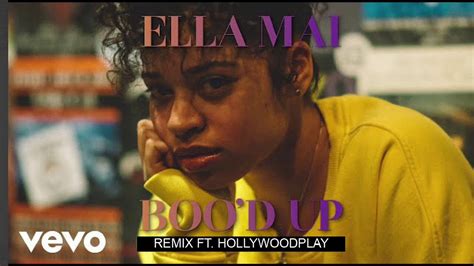 Ella Mai Bood Up Remix Ft Hollywoodplay Youtube