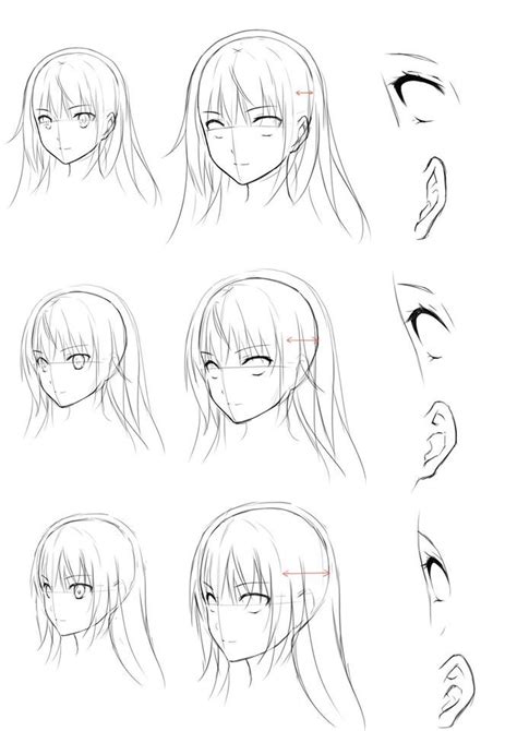 Manga Drawing Tutorials Manga Drawing How To Draw Hair