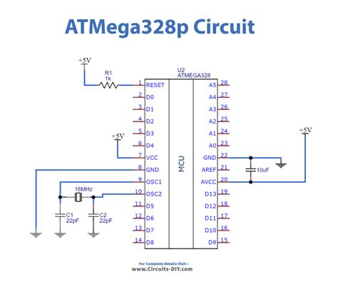Atmega328p Au Circuit Diagram
