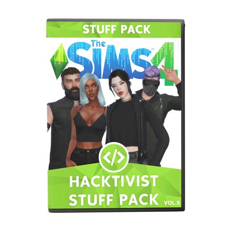 Hacktivist Stuff Pack Vol 2 The Sims 4 Catalog