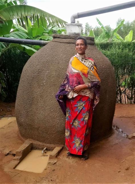 The water harvesting certification from watershed management group was filled to the brim with knowledge, and math. How Muturinde's new rainwater harvesting tank changed her ...