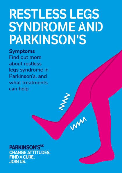 Restless Legs Syndrome And Parkinsons Parkinsons Shop