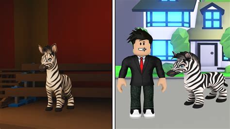 Saiu Novo Pet Zebra No Adopt Me Youtube