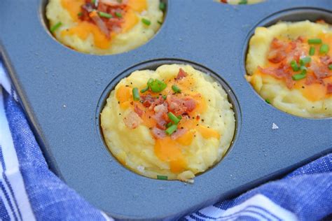 Loaded Mashed Potato Cups Best Way To Use Leftover Mashed Potatoes