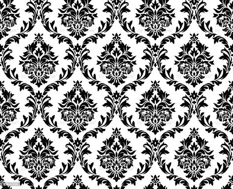 Vector Seamless Damask Pattern Stock Illustration Download Image Now