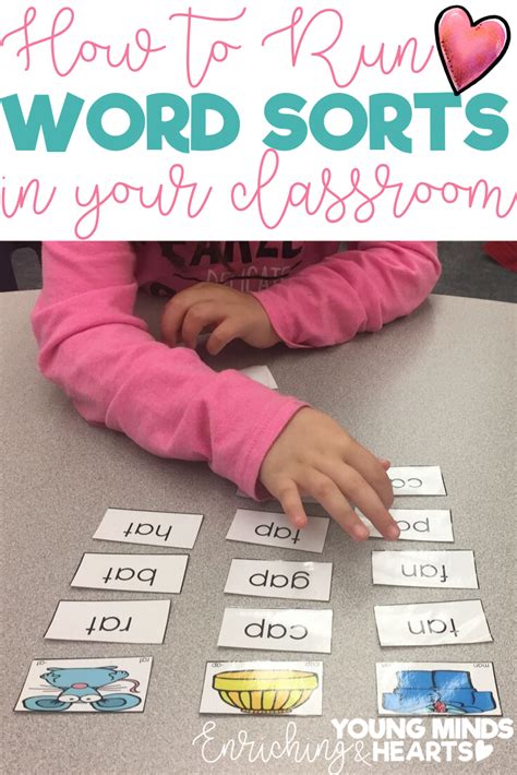 Word Sorts Are A Great Component Of Word Study That Allow Your Students