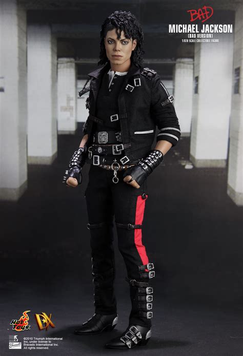 Hot Toys 16 Michael Jackson Dx03 Bad Version Masterpiece Deluxe Action