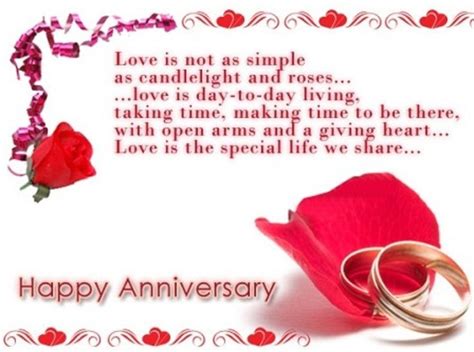 Romantic Wedding Anniversary Wishes Messages For Wife