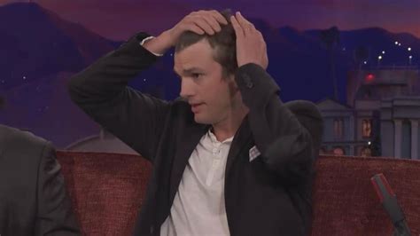 Ashton Kutcher Reveals Hes Been Losing His Hair Since Age 25