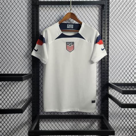 Usa World Cup 2022 Soccer Jersey Us Home White Soccer Shirt Soccer777