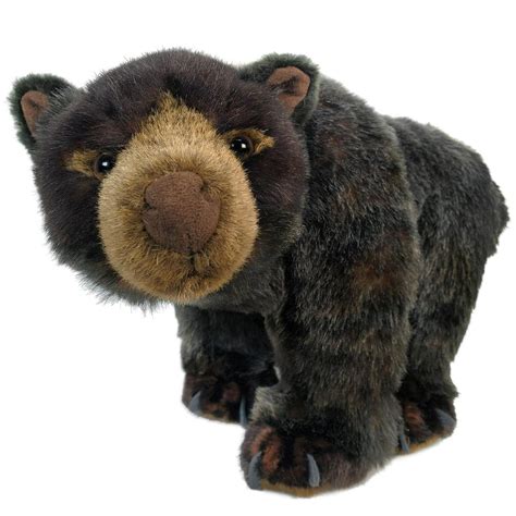 Brawley The Black Bear 13 Inch Stuffed Animal Plush By Tiger Tale