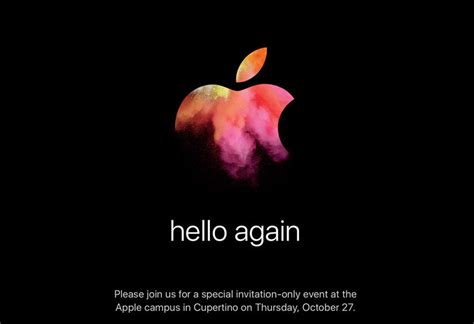 „hello Again Apple Oktober Event Wallpaper Hintegrundbilder › Macerkopf