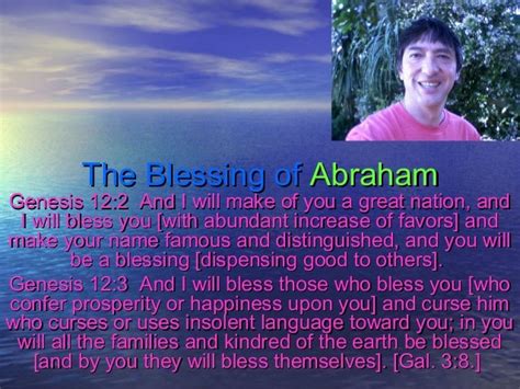 The Blessing Of Abraham