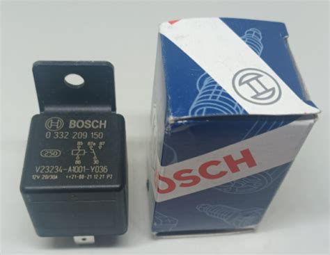 Bosch 12v 30a Relay 0 332 209 150 5 Pin 1 Yr Exchange Warranty