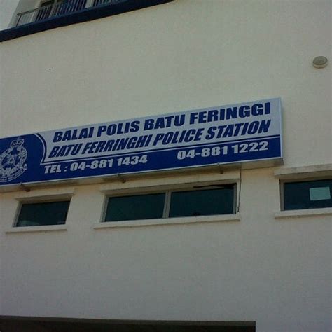 Balai polis kompleks mahkamah jalan duta 0.53 km. Balai Polis Batu Feringgi - Batu Feringgi, Pulau Pinang