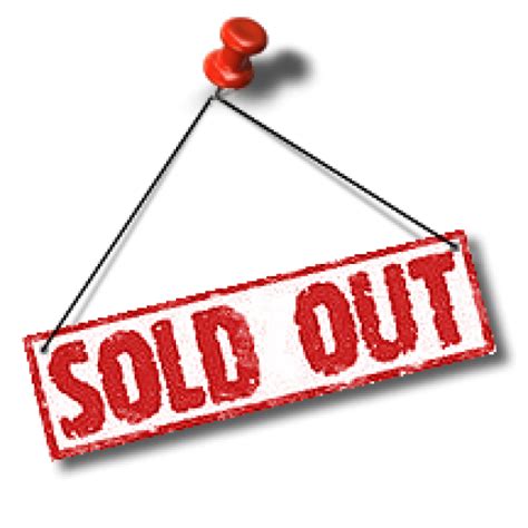 Sales Ticket Clip Art Sold Out Png Download 600600 Free