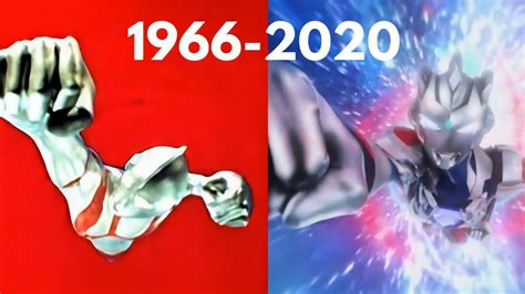 Every Ultraman Rise 1966 2020 Youtube