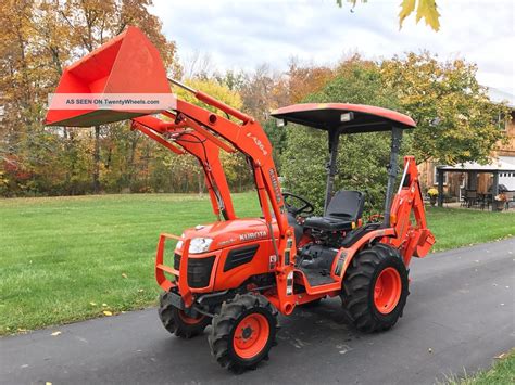 Kubota B2920 Tractor La364 Loader Bh65 Backhoe