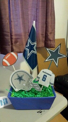 Dallas Cowboys Themed Centerpieces Dallas Cowboys Birthday Party