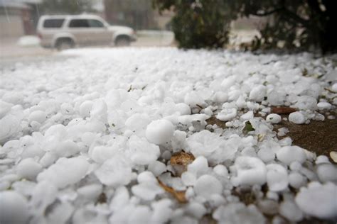 North Texas Cleans Up After Pummeling From Hailstorm That May Have