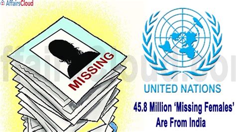 45 8 Million Women Missing In India Over The Past 50 Years Unfpa Report