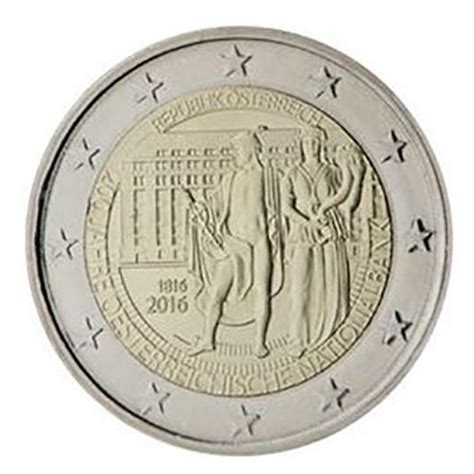 2 Euro Austria 2016 Banca Nazionale Austriaca Austria Euro