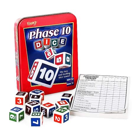 Fundex Games Phase 10 Dice User Instructions Pdf Download Manualslib