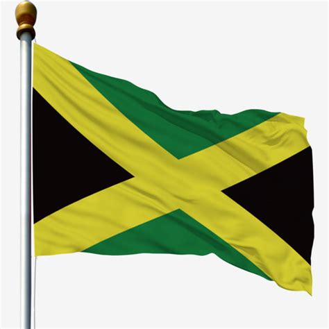 Flags Jamaica Clipart Transparent Background Jamaica National Flag