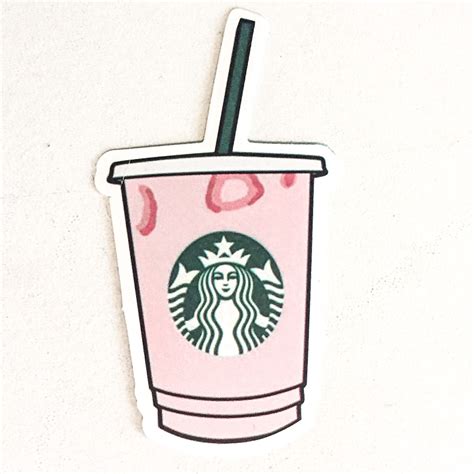 Starbucks In 2020 Homemade Stickers Scrapbook Stickers Printable Trendy Mocha Frappuccino
