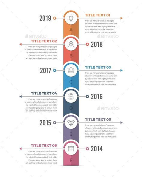 Vertical Timeline Infographics In 2020 Timeline Infographic