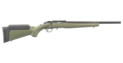 Ruger American Rimfire 22 Wmr Bolt Action Rifle With Od Green Synthetic