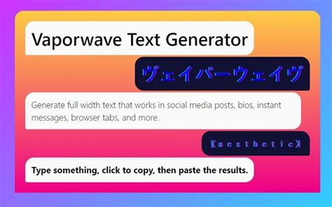 9 Best Vaporwave Text Generator Websites 2022 Eleggible
