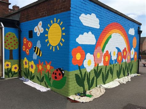 New Whittington Primary School Mural Junction Arts School Murals